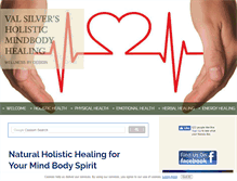 Tablet Screenshot of holistic-mindbody-healing.com